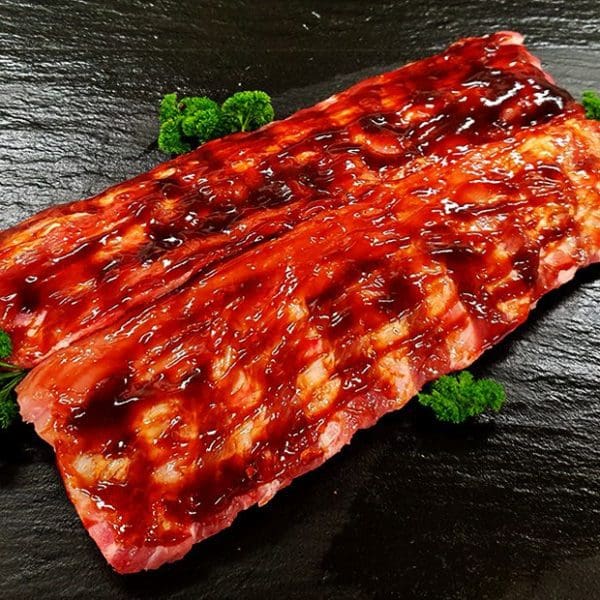 American Marinated BBQ Pork Ribs 1kg