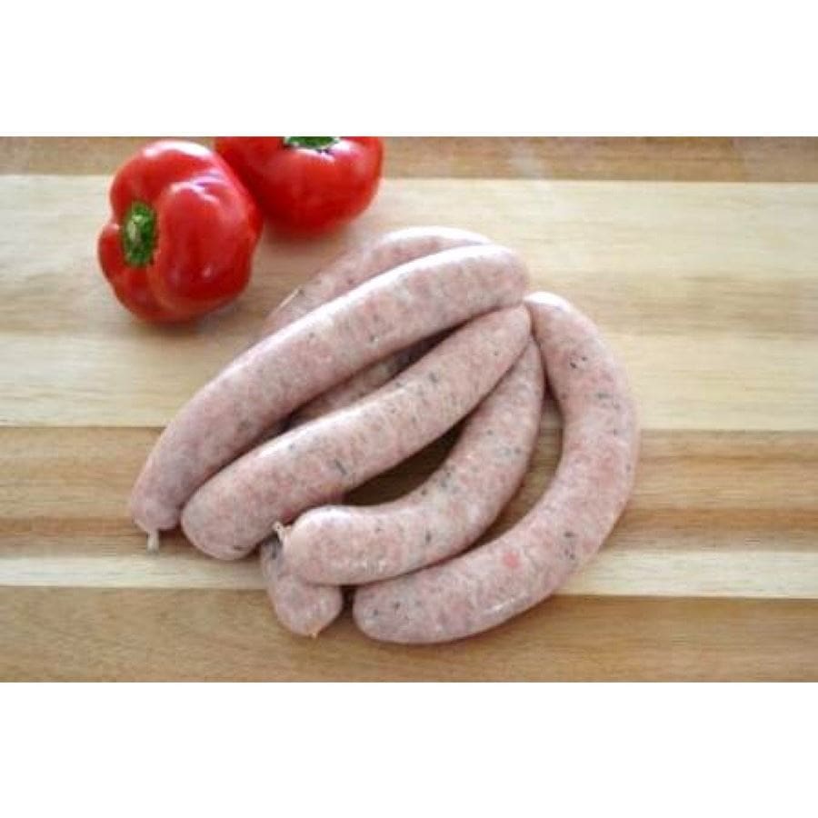 chicken chives sausages