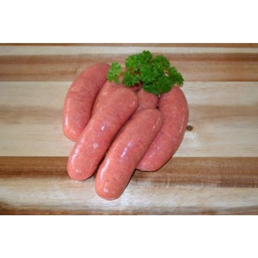 thick beef sausages