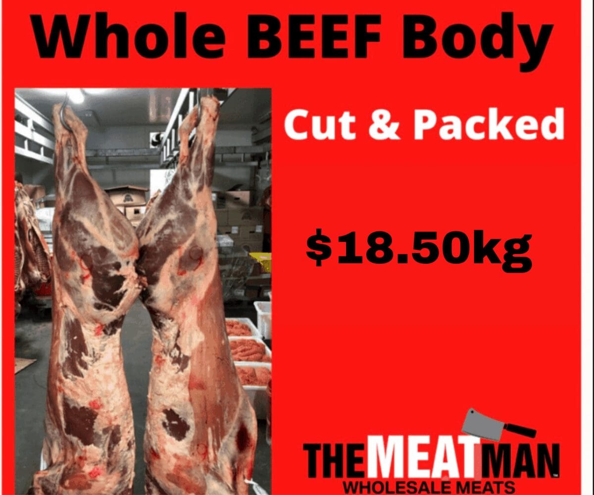 Whole Beef Body