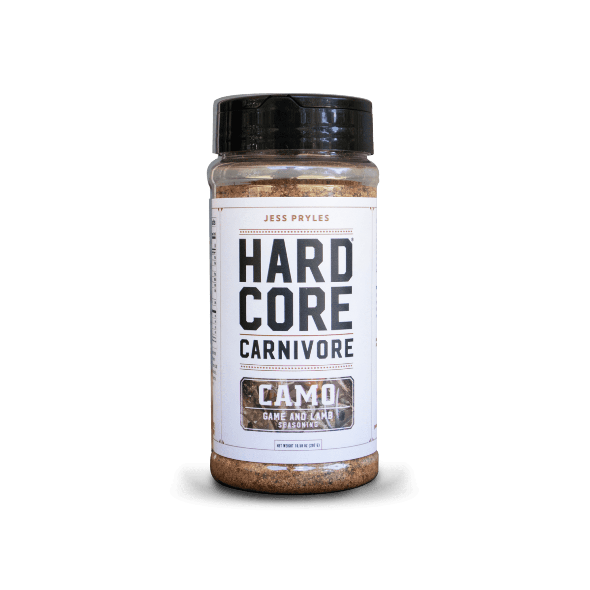 Hardcore Carnivore: Camo Shaker Jar