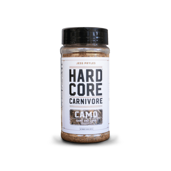 Hardcore Carnivore: Camo Shaker Jar