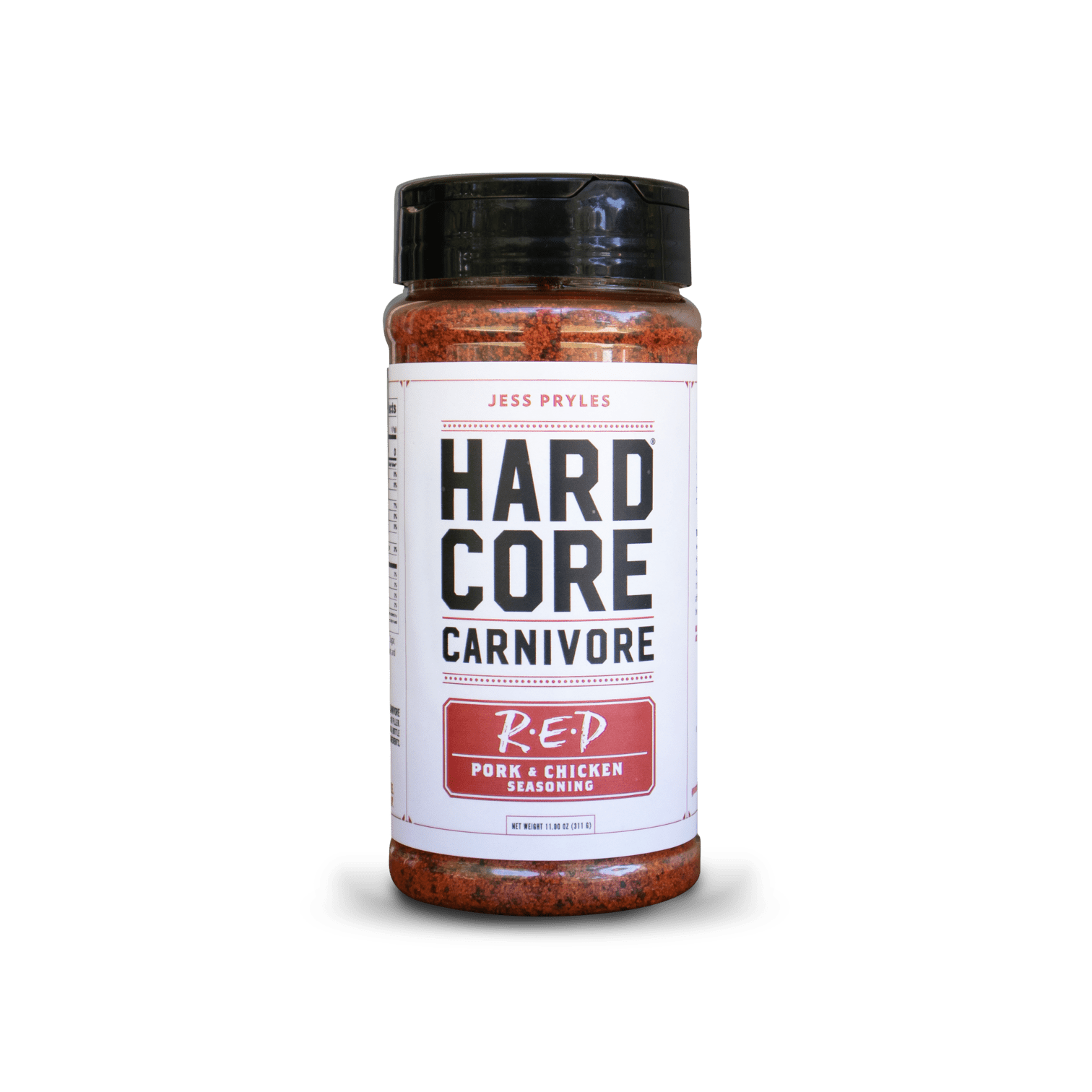 Hardcore Carnivore: Red Shaker Jar